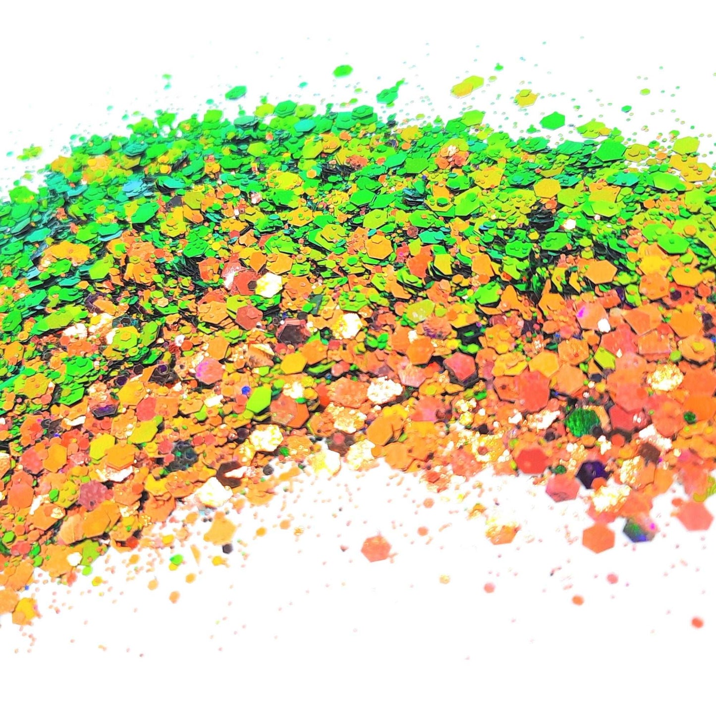 Copper Mountain: copper green colour change/flip cosmetic glitter