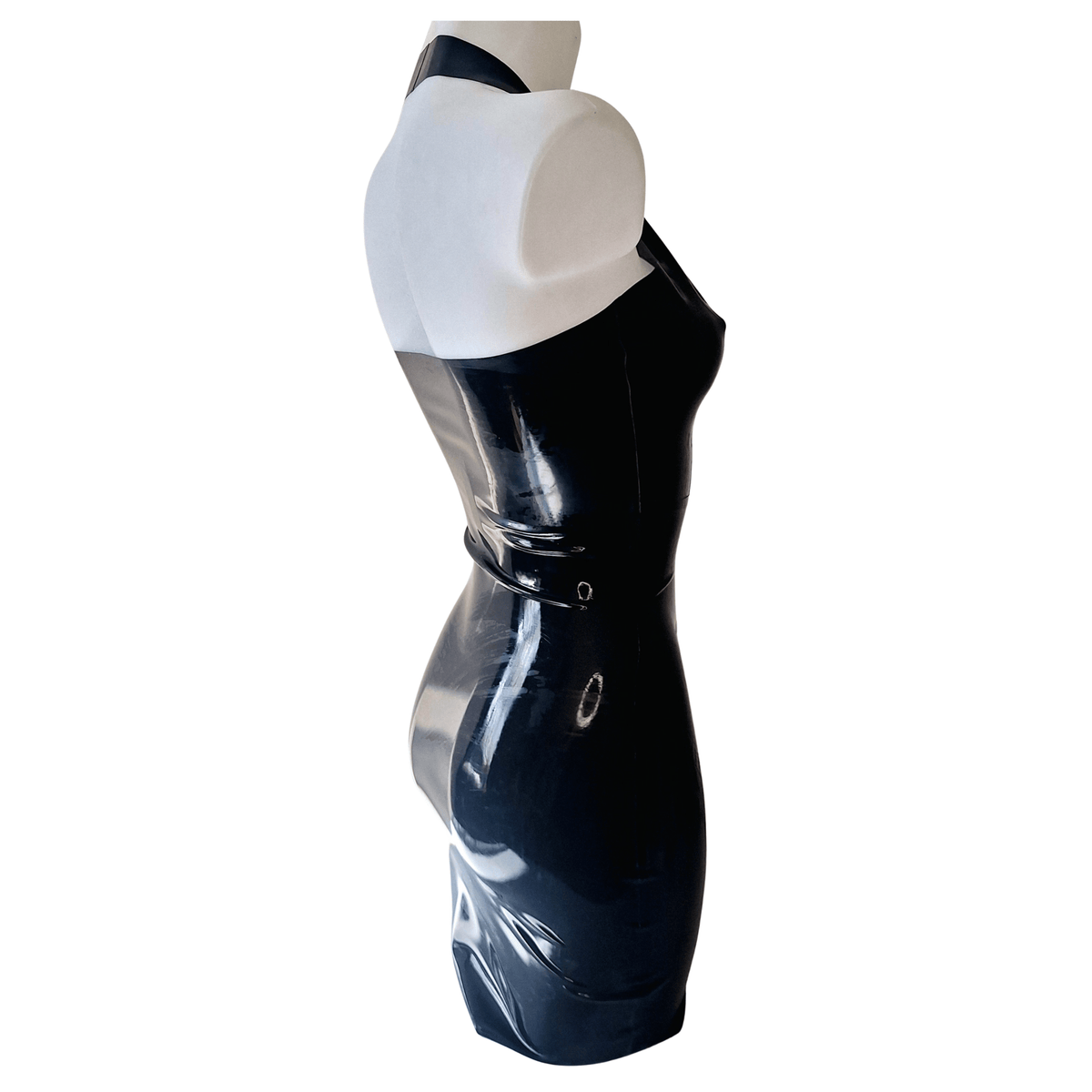 Latex Halter neck Dress