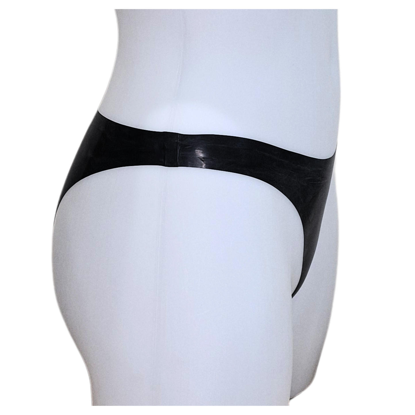 High Leg, V Front Latex Knickers/Panties