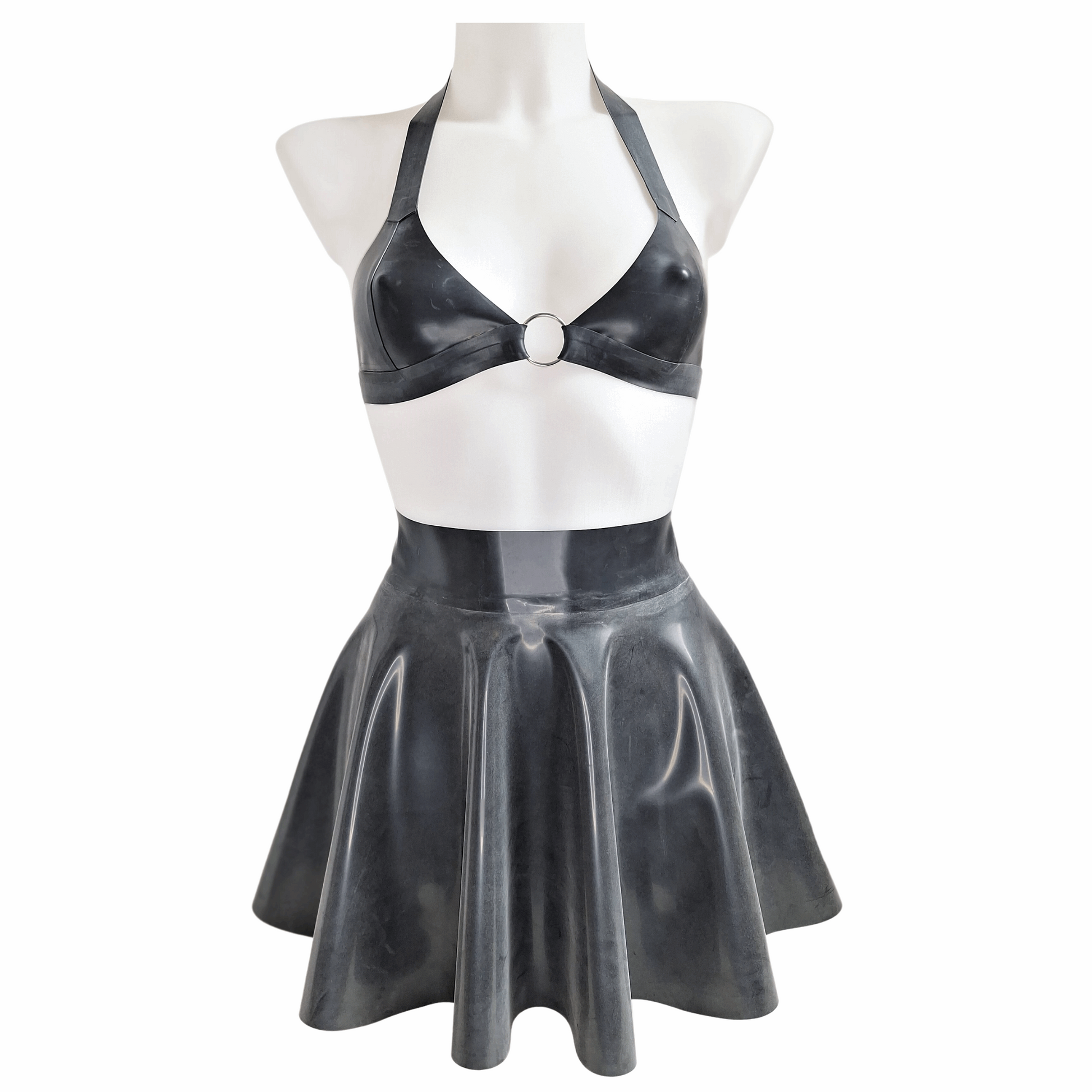 Latex Skater Skirt = Choose Colour