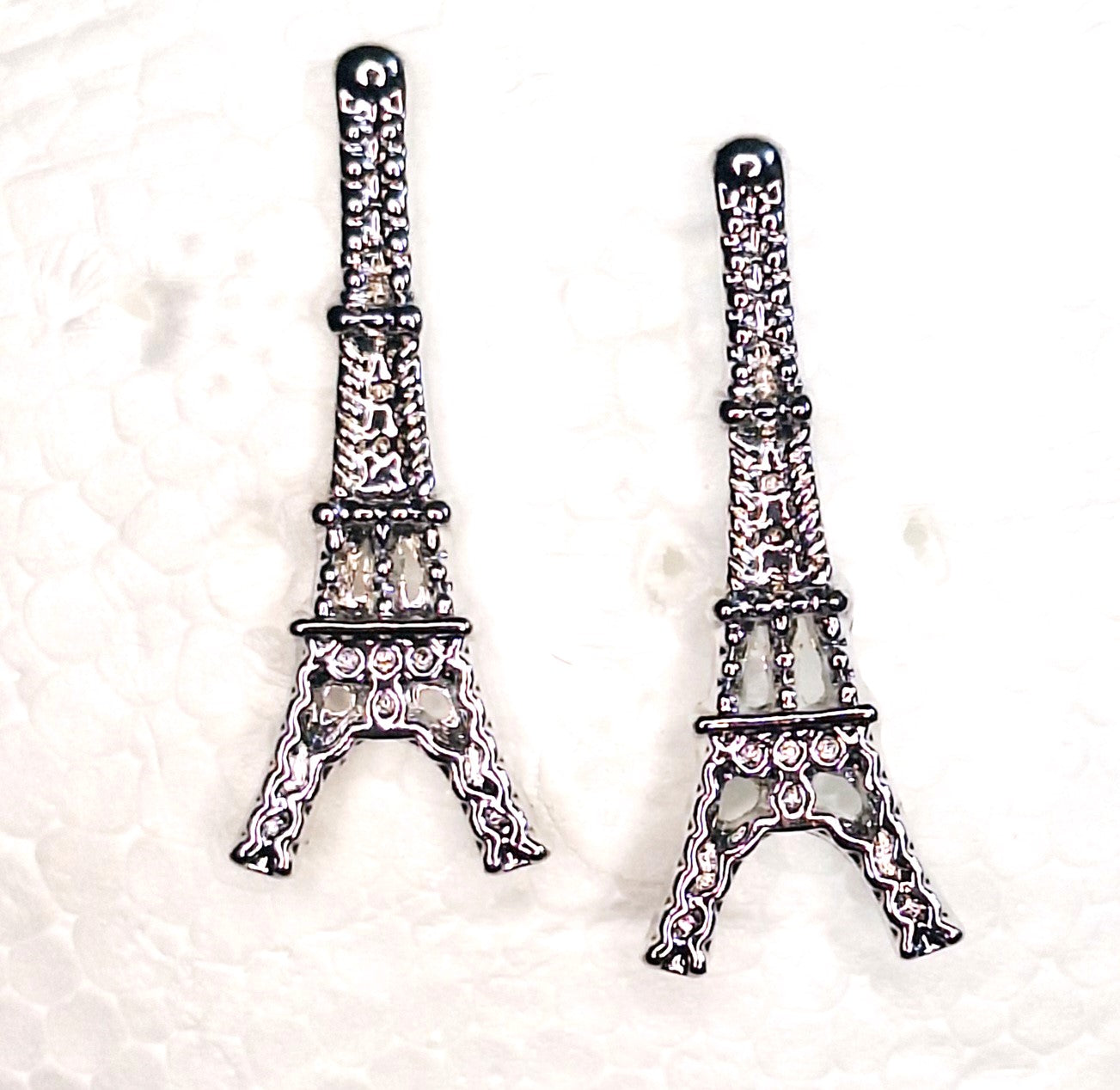 Gold or Silver plated mini Eiffel Tower Stud Earrings