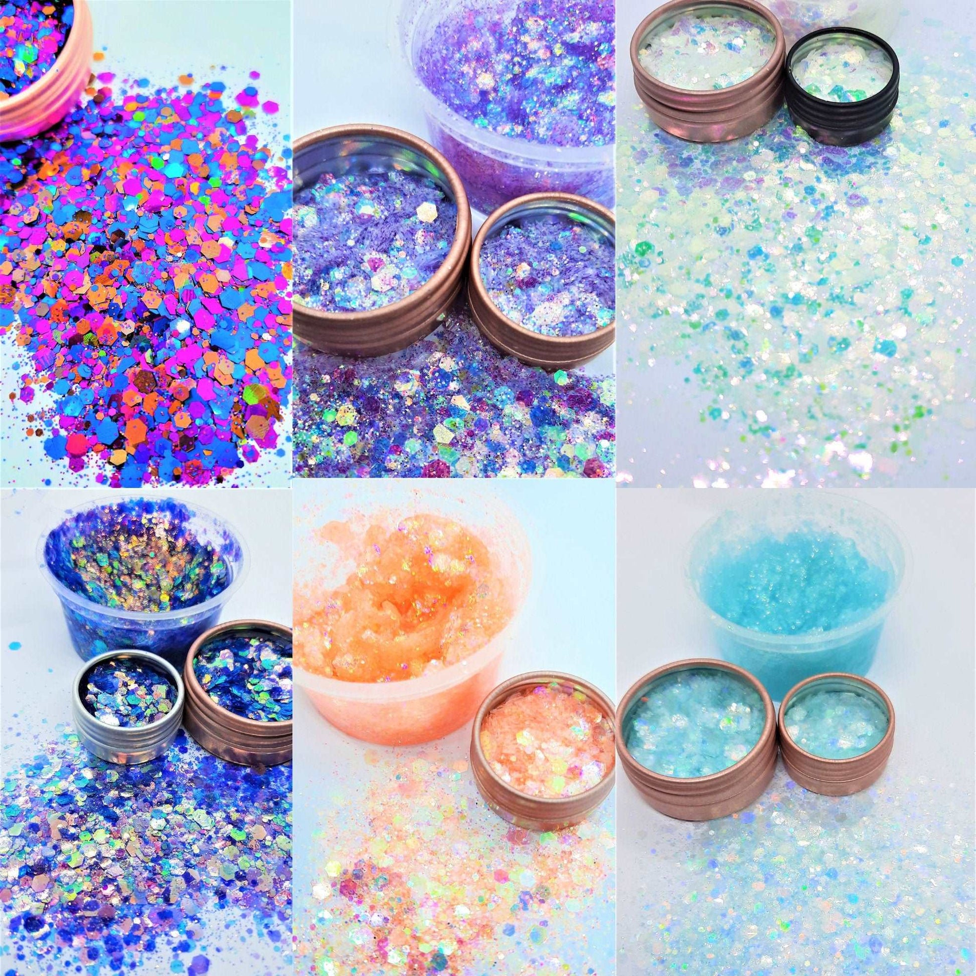 Athena Light Blue Festival Disco Glitter Mix Pride Glitter