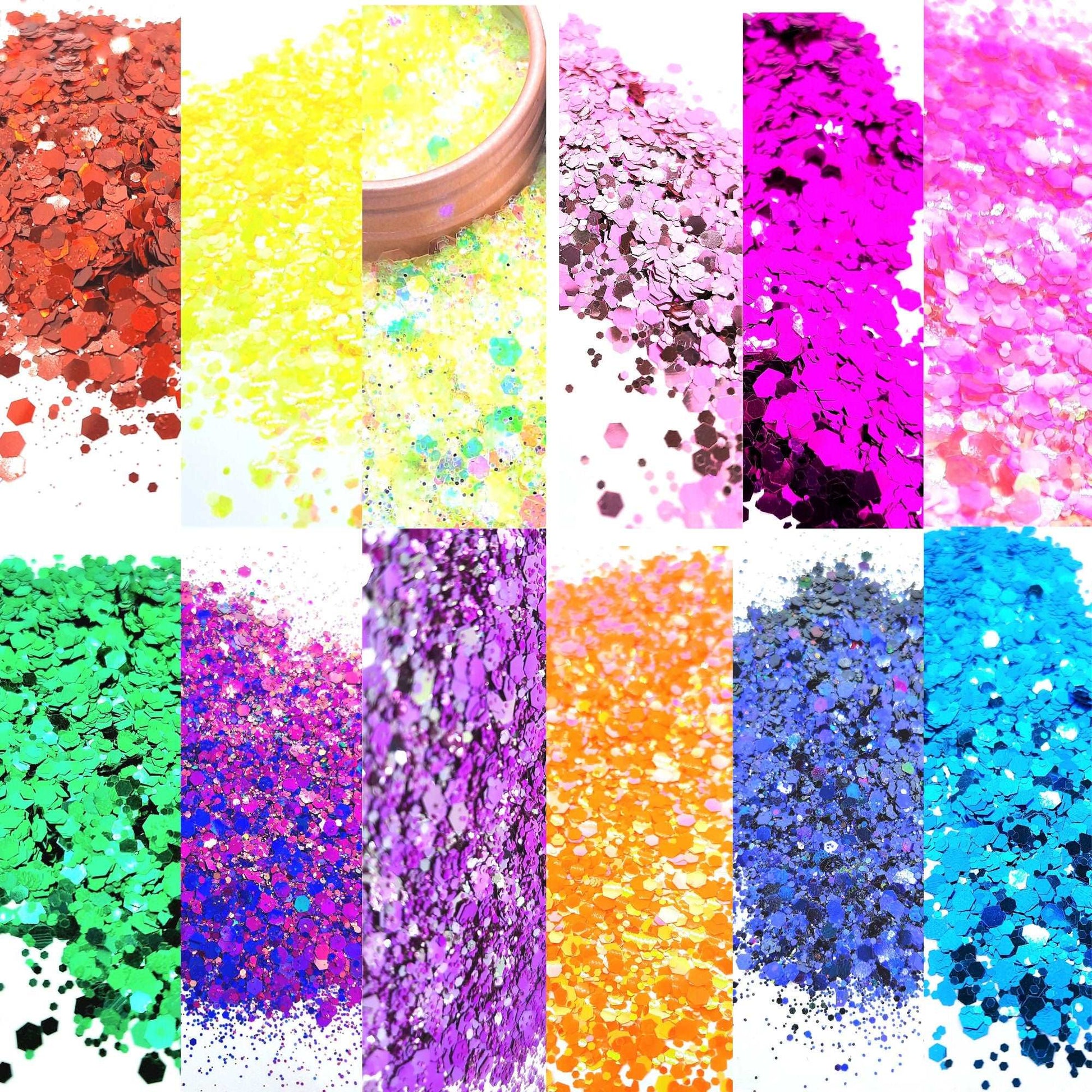 Athena Light Blue Festival Disco Glitter Mix Pride Glitter