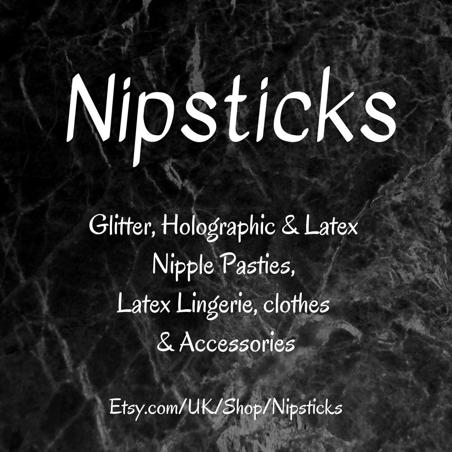 Tall Black Glitter Flames Nipple Pasties