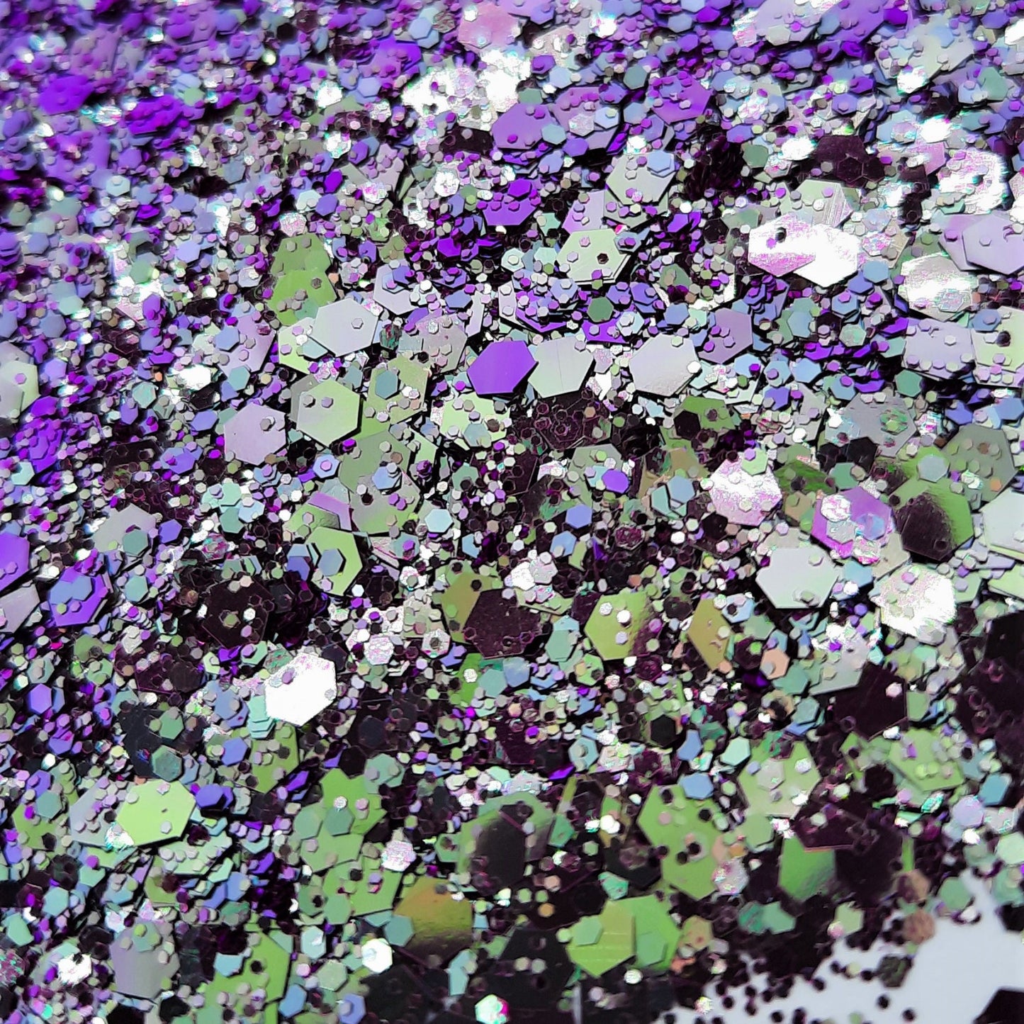 Mistry - Lilac & Silver Holographic Duo Chrome Festival Disco Glitter Mix